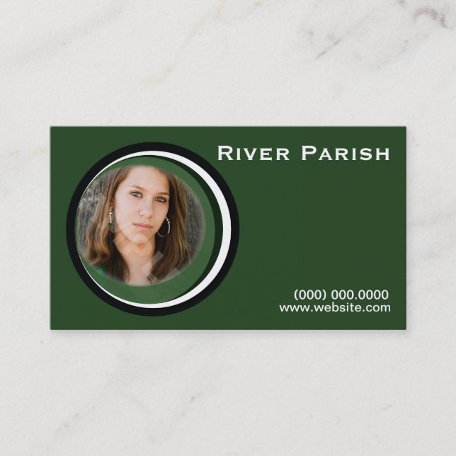 Carte de visite de capture d'écran de l'acteur de  (Devant)