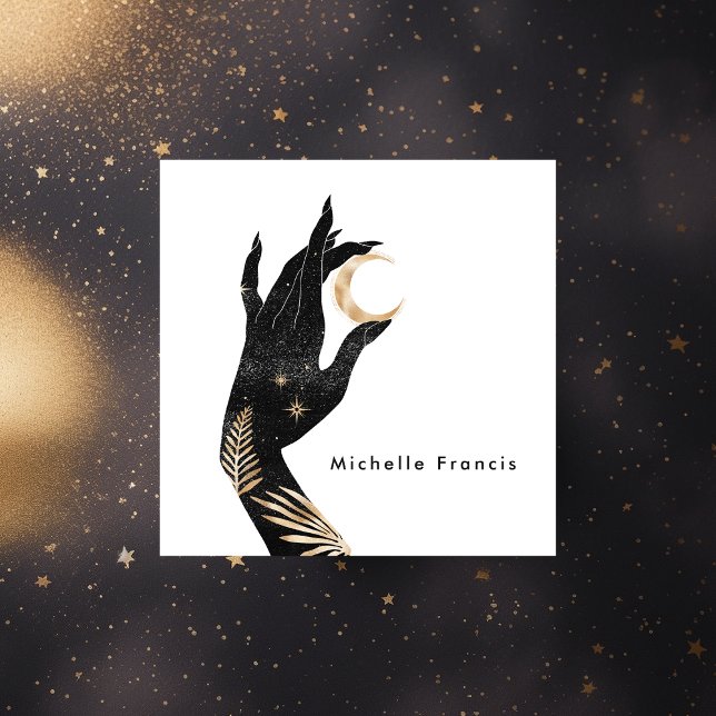 Carte de visite de Carré cosmique mystique (Créateur téléchargé)