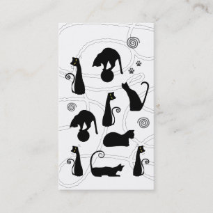 Carte de visite de chat