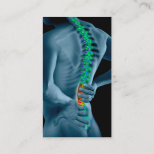 Carte de visite de chiroprakteur