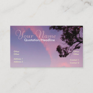 Carte de visite de cieux de la consultation 2da