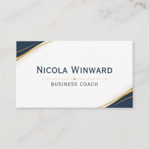 Carte de visite de coach d'entreprise