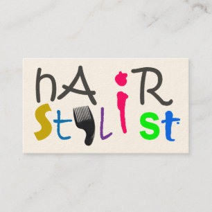 Carte de visite de coiffeur