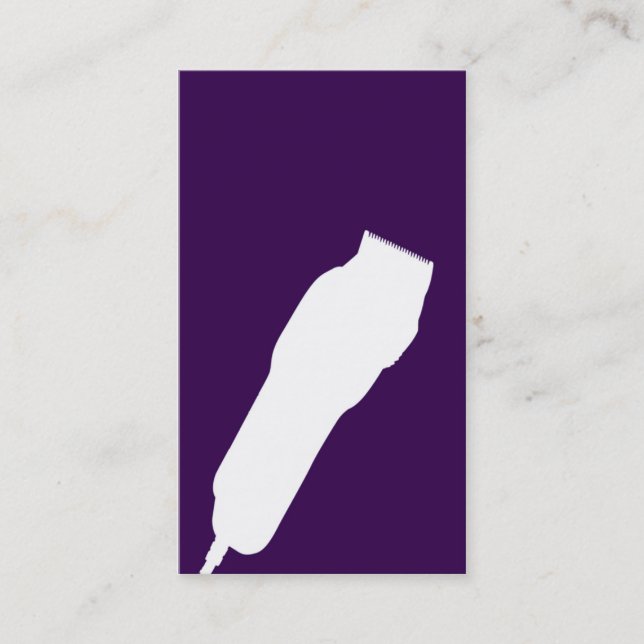 Carte de visite de coiffeur/Cosmetologist de (Devant)