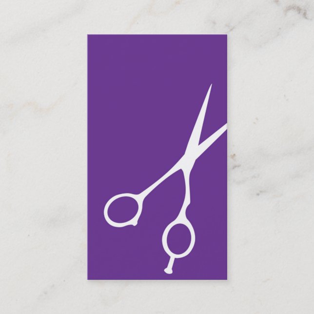 Carte de visite de coiffeur/Cosmetologist de (Devant)