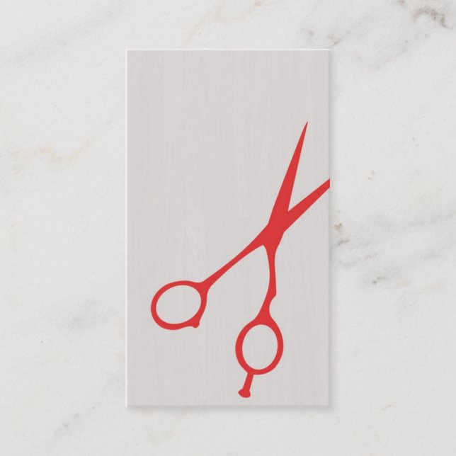 Carte de visite de coiffeur/Cosmetologist de (Devant)