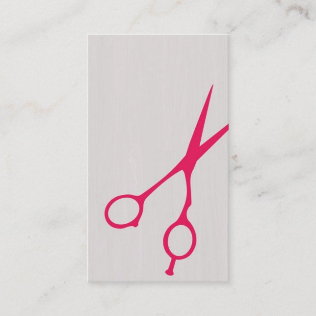 Carte de visite de coiffeur/Cosmetologist de (Devant)