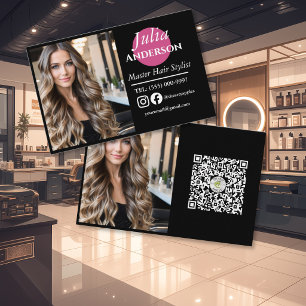 Carte de visite de coiffeur : petite entreprise ph