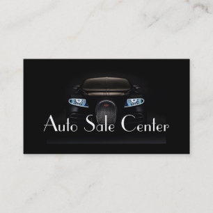 Carte de visite de concessionnaire automobile Atel
