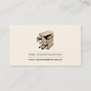Carte de visite de construction/constructeur