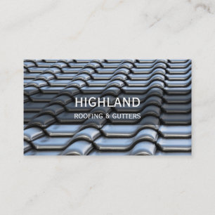 Carte de visite de construction de toitures