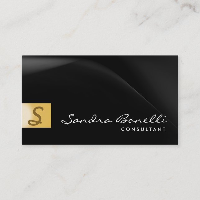 Carte de visite de consultant professionnel modern (Devant)