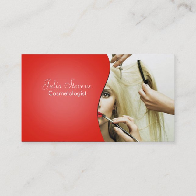 Carte de visite de Cosmetologist (Devant)