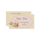 Carte de visite de couture fait sur commande
