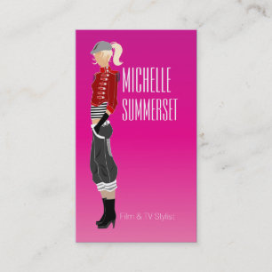 Carte de visite de couturier