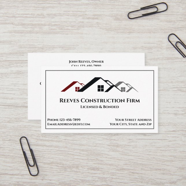 Carte de visite de couverture du contrôleur de con (Devant/Arrière en situation)
