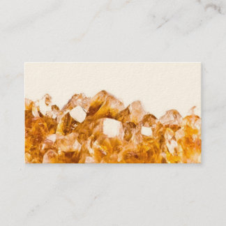 Carte de visite de cristal Citrine