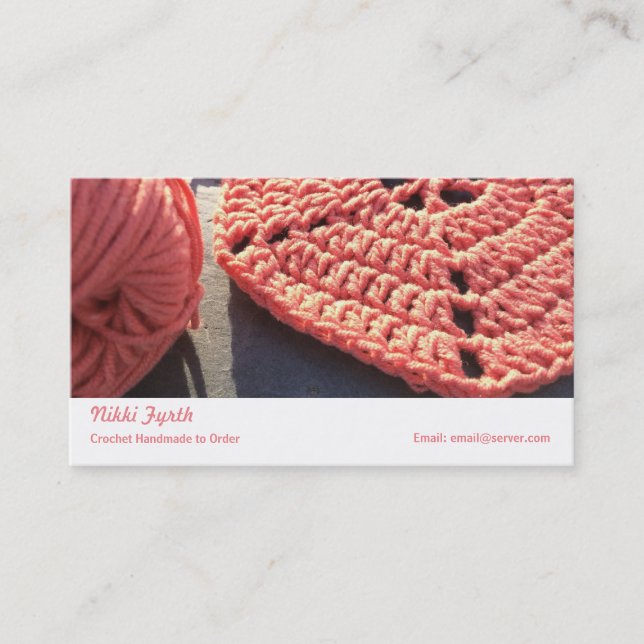 Carte de visite de crochet (Devant)
