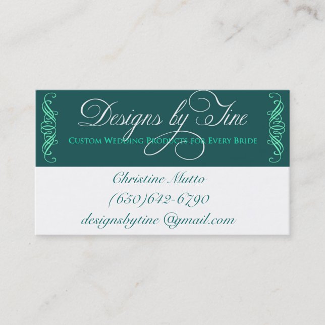 carte de visite de dbt (Devant)