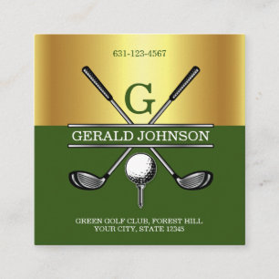 Carte de visite de dégradé d'or simple et personna