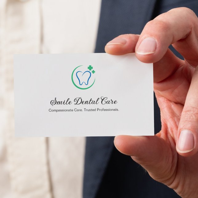 Carte de visite de dentiste | Personnalisable (Dental Business card)