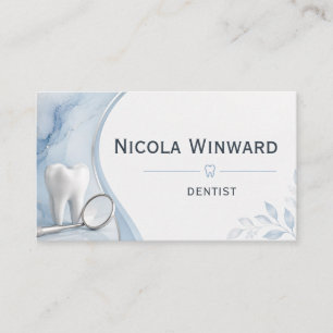 Carte de visite de dentiste professionnel