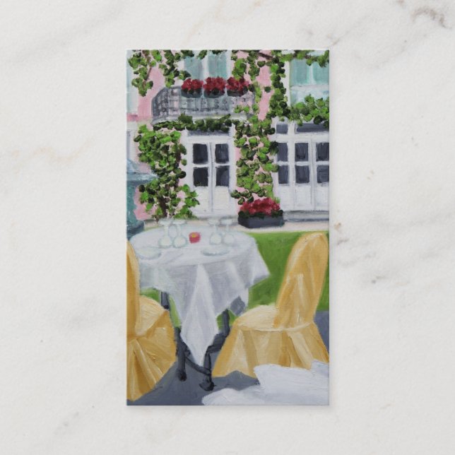 Carte de visite de DES Marechaux de Tableau de La (Devant)