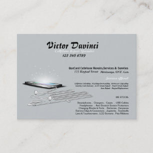 Carte de visite de déverrouillage/réparation/maint