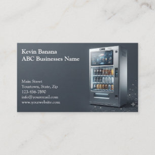 Carte de visite de distributeur automatique