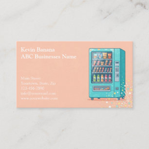 Carte de visite de distributeur automatique