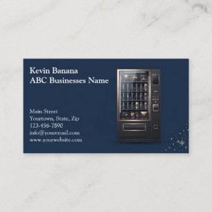 Carte de visite de distributeur automatique