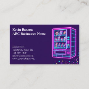 Carte de visite de distributeur automatique