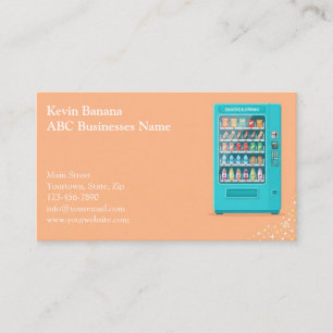 Carte de visite de distributeur automatique