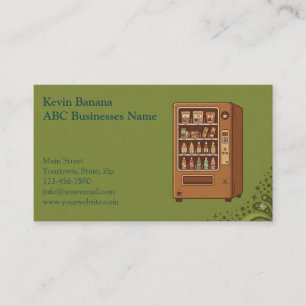 Carte de visite de distributeur automatique