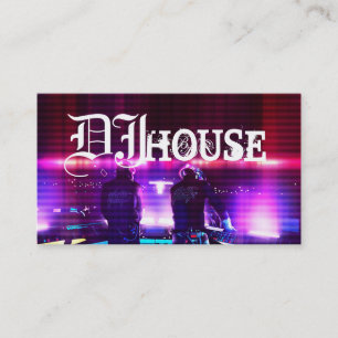 Carte de visite de DJ Music Club
