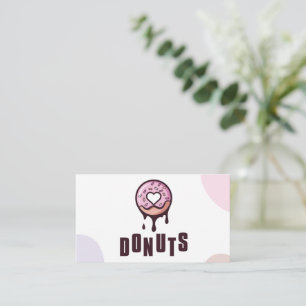 Carte de visite de donut