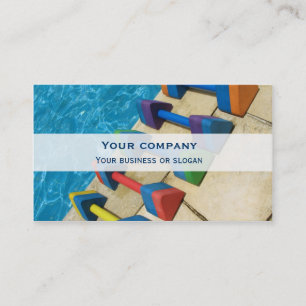 Carte de visite de double-visage de "Aquacise"