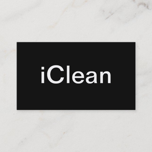 Carte de visite de femme de charge (Devant)