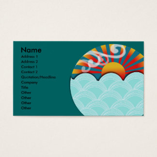 modele de carte de visite feng shui