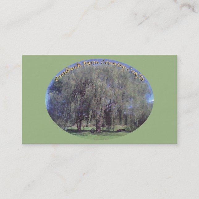 Carte de visite de ferme Crossbuck 2 (Devant)