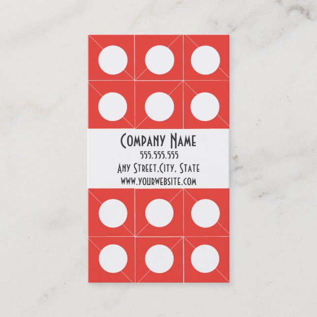 Carte de visite de fidélité de client (Devant)