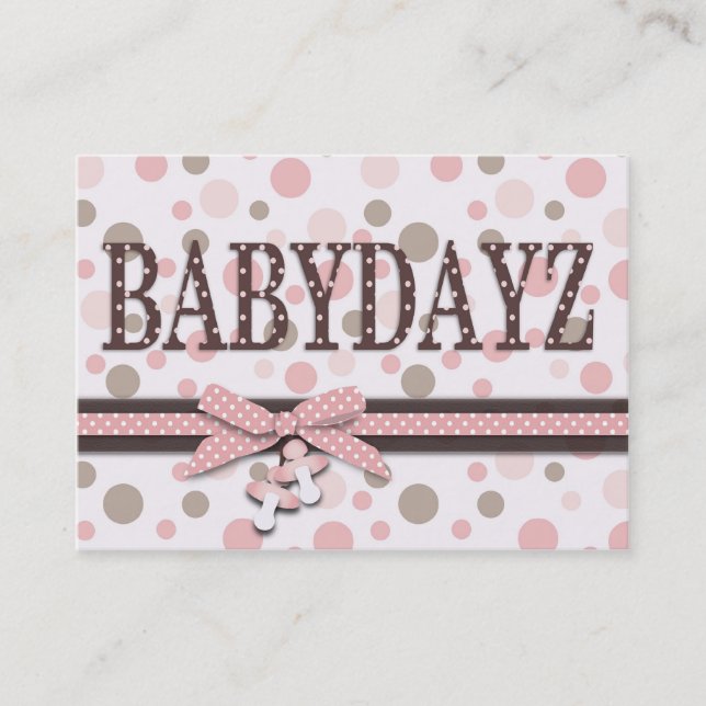 Carte de visite de fille (Devant)