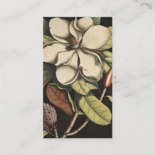 Carte de visite de fleurs Magnolia