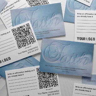 Carte de visite de foi