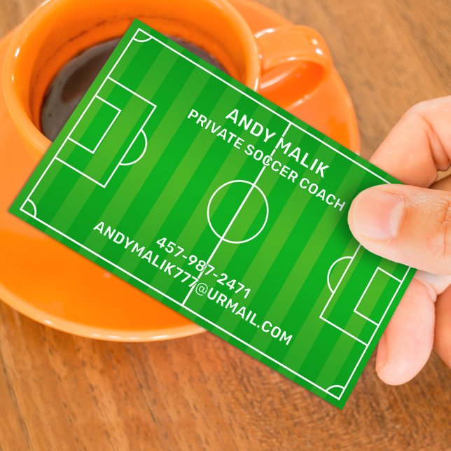 Carte de visite de football (Créateur téléchargé)