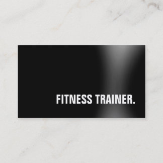 Carte de visite de formation moderne Black Grey