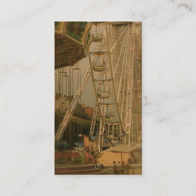 Carte de visite de garderie (Devant)
