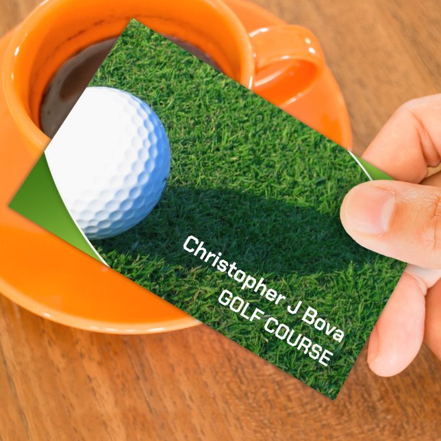 Carte de visite de golf (Créateur téléchargé)
