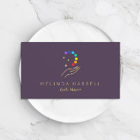  de guérisseur Reiki, Massage, bien-être en violet