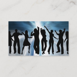 Carte de visite de jockey de disque